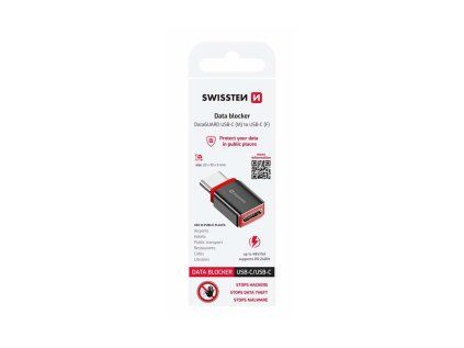 _SWISSTEN DataGUARD USB-C na USB-C adaptér s blokací dat – černá.jpg