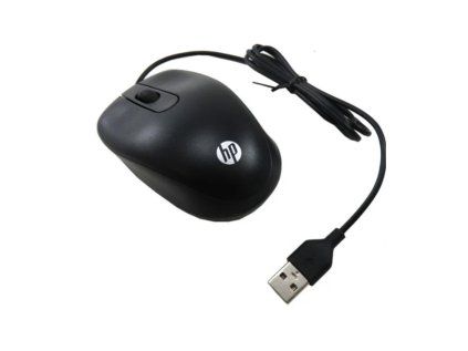 HP cestovní myš drátová - černá.jpg