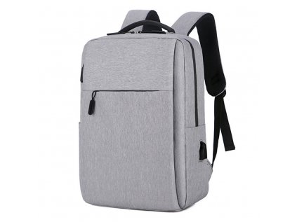 _Laptop backpack No brand BP-02, 15.6 Gray.png