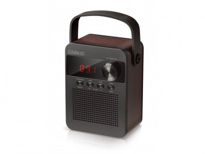 _Rádio CARNEO F90 FM, bluetooth reproduktor, black-wood.jpg
