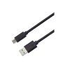 PremiumCord datový kabel USB-A 3.0/USB-C, 2m - černá
