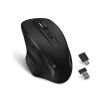 Connect IT Dual SmartSwitch bezdrátová myš, USB-A + C (+1x AA baterie) - černá