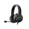 Onikuma X7 Pro herní podsvícená sluchátka s mikrofonem, 3.5mm + USB – černá