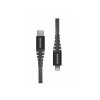 Datový Kabel Swissten Kevlar USB-C - Lightning 1,5 M Antracit-1.jpg