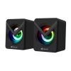 Kisonli L-1040 Reproduktory AUX, 2x2.5W - Černá
