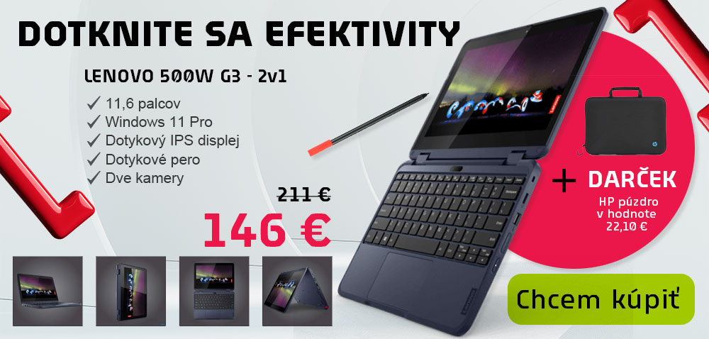 Lenovo 500W s dárkem