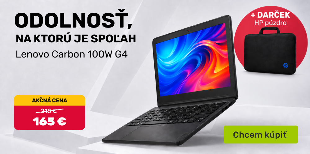 Notebook Lenovo s dárkem
