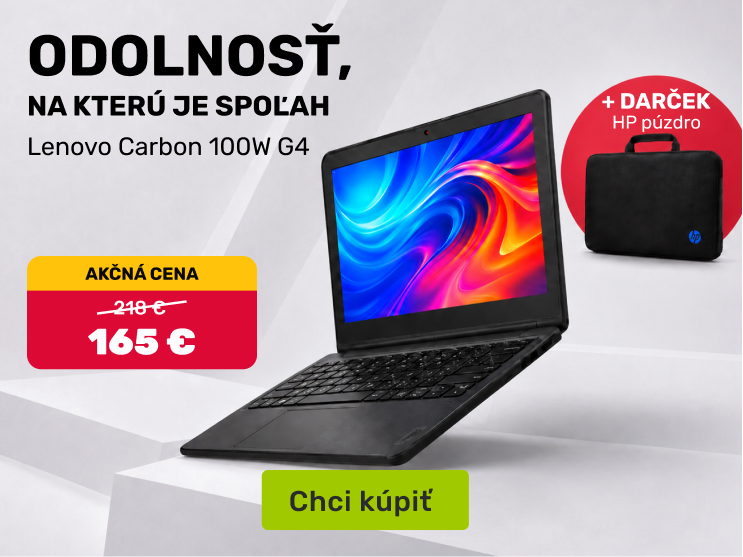 Lenovo notebook s dárkem