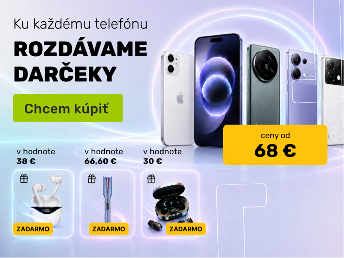 Telefony s darčekem