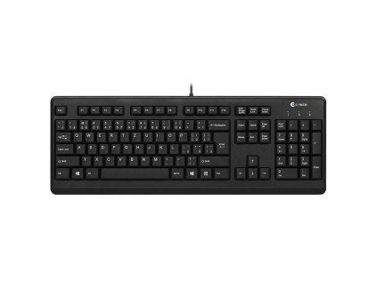 _C-Tech KBM-102 drátová klávesnice, CZ - černá.jpg