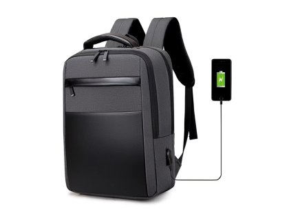 _Laptop backpack No brand BP-12, 15.6 Gray.jpg
