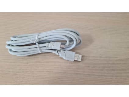 _Kabel USB na micro USB 3m, bílá.jpg
