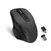 Connect IT Dual SmartSwitch bezdrôtová myš, USB-A + C (+1x AA batéria) - sivá