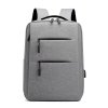 Laptop backpack No brand BP-03, 15.6 Gray-1.jpg