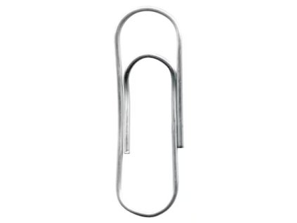 Oblé spony na papír Lyreco 32 mm, 100 kusů