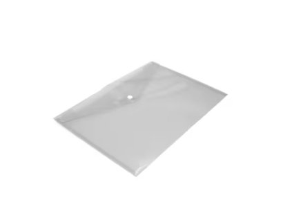 Plastový obal s cvočkem, A4, 200 mic, průhledný, 12 ks