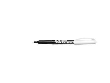 Permanentní popisovač Centropen 2686, bílý