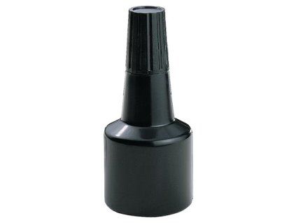 Razítková barva, černá, 30 ml