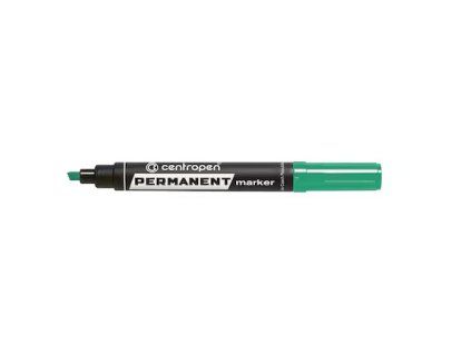 Permanentní popisovač Centropen 8576, zelený