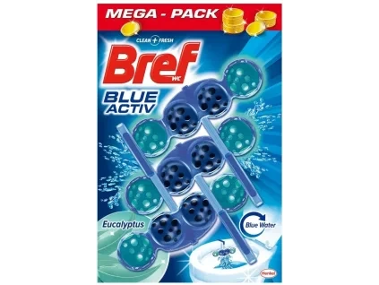 Bref WC kuličky Eukalyptus 3x50g