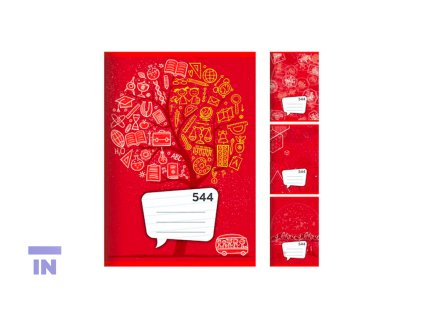 Sešit Junior 544, A5, linkovaný, 40 listů