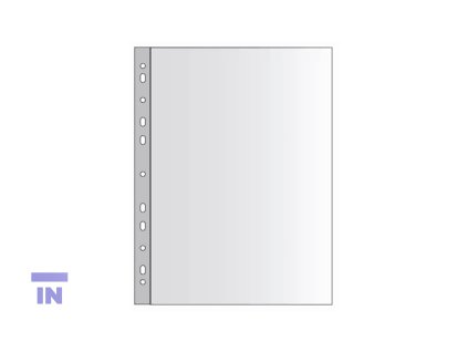 Euroobal E50, A4, 50 mic, lesklý, 100 ks