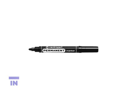 Permanentní popisovač Centropen 8566, černý