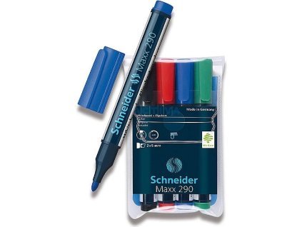 Popisovač Schneider Maxx 290 sada 4 barev2