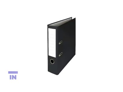 Pákový pořadač Emba, šířka hřbetu 8 cm, černý