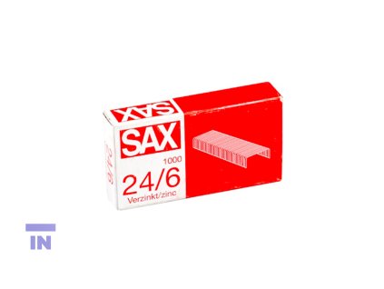 Drátky do sešívaček, 24/6, zinkové, SAX