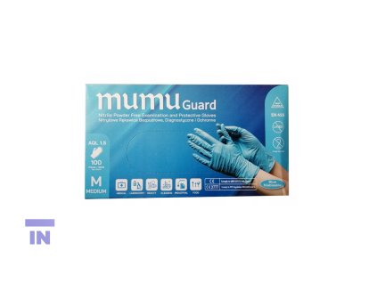 Rukavice nitrilove  A'100 M