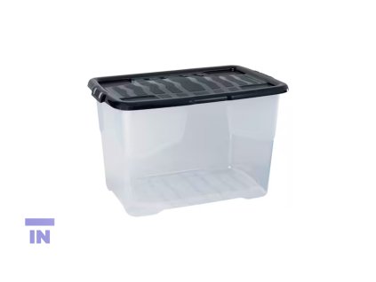 Plastová archivační krabice s víkem Cep Strata HW201, 65 l