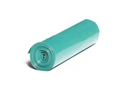 Pytle na odpad, LDPE igelit, 120 l, zelené, 40 µm, 25 ks