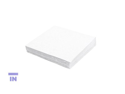 Ubrousky Duni bílé, 2vrstvé, 33 x 33 cm, balení 125 kusů