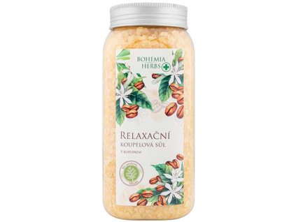 Kúpelová soľ s kofeínom 900g
