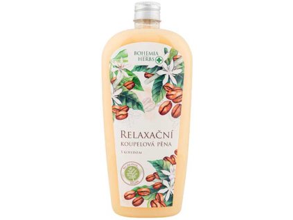 Krémová kúpeľová pena s kofeínom 500 ml