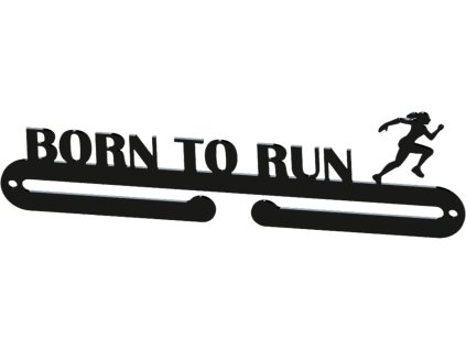 Vešiak na medaily – Born to run žena