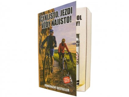 Kozmetická kniha pre cyklistov - darčekové balenie