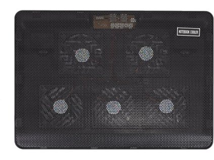 Chladiaca podložka pod notebook s 5 vetrákmi - s LED osvetlením