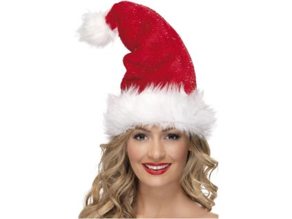 Vianočná čiapka Santa Deluxe