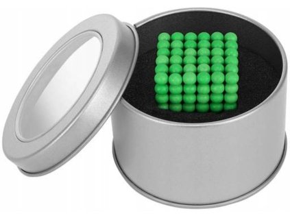Magnetické guľôčky NeoCube 5mm FLUO - zelené