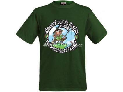 Tričko - Špatný den na rybách (Barva Bílá, Velikost L)