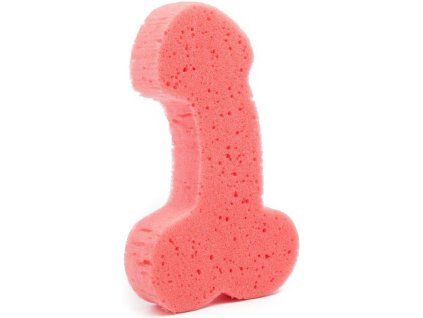 Mycí houba Penis (Farba Červená)