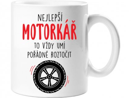 Hrnček - najlepší motorkár