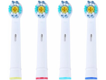 3d white univerzálne náhradné zubné kefky na oral-b 4 ks