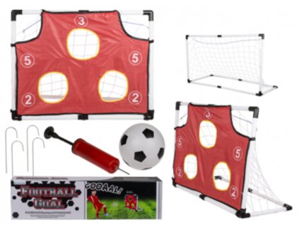 Futbalová bránka s plachtou