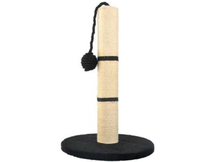Škrabadlo pre mačky - stĺp s hračkou 45 cm