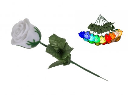 LED RGB svietiaca ruža