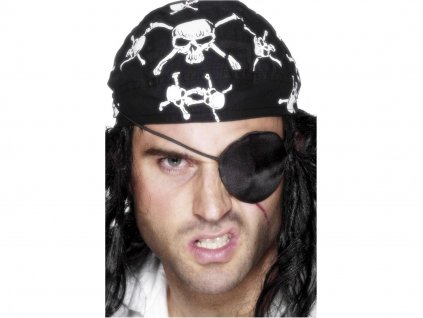Pirátska páska cez oko