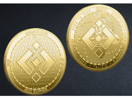 Binance mince (Farba Zlatá)